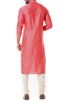 Pink Cotton Silk Hand Embroidered Kurta Set