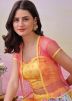 Multicolored Digital Print Jacket Style Lehenga Choli