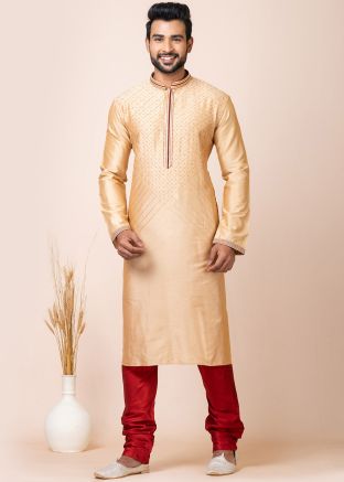 Golden Readymade Men Kurta Pajama In Viscose