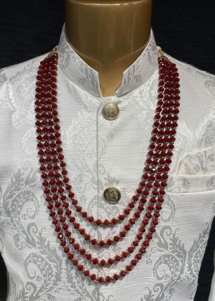 Maroon Alloy Based Kantha Mala