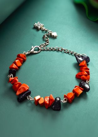 Orange Stone Bracelet