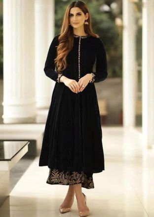 Blue Readymade Long Tunic & Palazoo