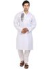 White Cotton Kurta Pajama