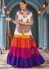 Multicolor Readymade Navaratri Jacket style Lehenga Choli