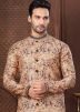 Multicolor Woven Men Kurta Pajama