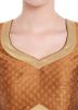 Brown Readymade Woven Blouse