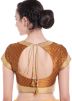 Brown Readymade Woven Blouse