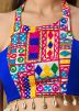 Blue Color Rayon Navratri Blouse 