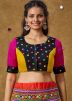 Multi Color Rayon Navratri Blouse 