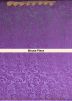 Purple Hand Work Georgette Brasso Saree