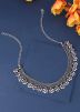 Silver Oxidised Necklace