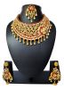 Multicolor Stone Studded Necklace Set