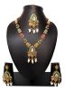 Multicolor Beaded Alloy Based Necklace Set