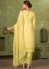 Yellow Embroidered Salwar Suit Set