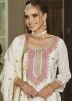 White Embroidered Salwar Suit Set