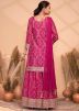 Pink Embroidered Salwar Suit Set