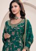 Green Embroidered Salwar Suit Set