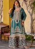 Green Embroidered Salwar Suit Set