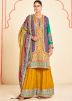 Multicolor Embroidered Salwar Suit Set
