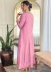 Pink Emboidered Salwar Suit Set