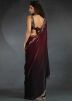 Maroon Stone Work Satin Saree