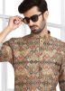 Multicolor Printed Readymade Dhoti Kurta Set