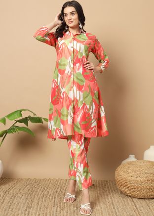 Readymade Multicolor Printed Co-Ord Set