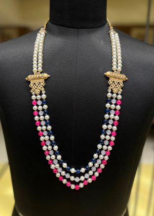 Multicolor Beaded Groom Kantha Mala