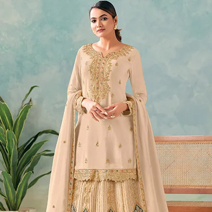 shop kurti style lehengas