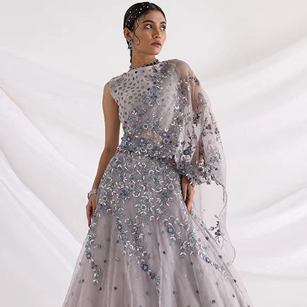 shop pastel lehengas