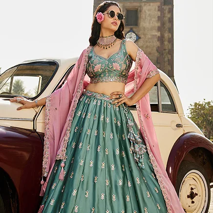 shop wedding lehengas