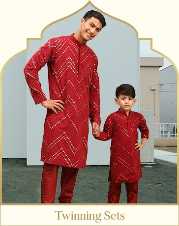 Indian Eid Dresses for kids: Twinning Collection